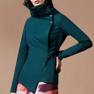 Melow Les Essentiels Hercules women’s green cotton blend jacket size XL